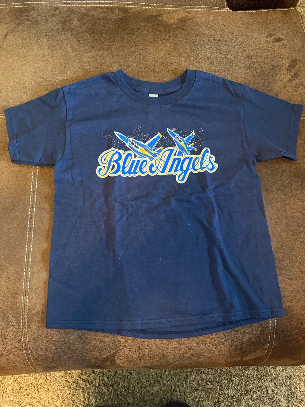 Navy Blue Angels Youth Tee